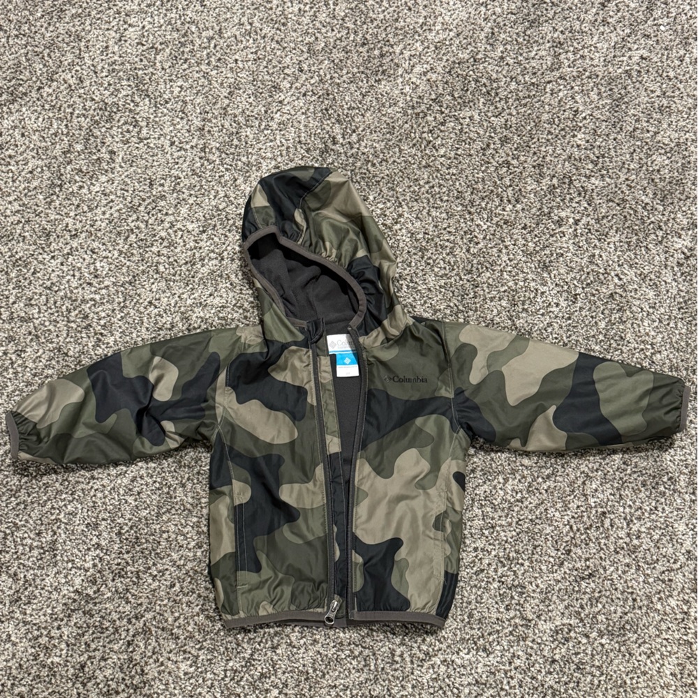 Camouflage Hooded Jacket